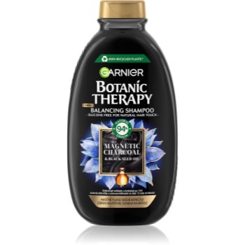 Garnier Botanic Therapy Magnetic Charcoal Sampon pentru scalp gras si fire de par cu terminatii uscate - imagine 2